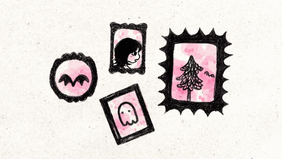 Haunted photographs.