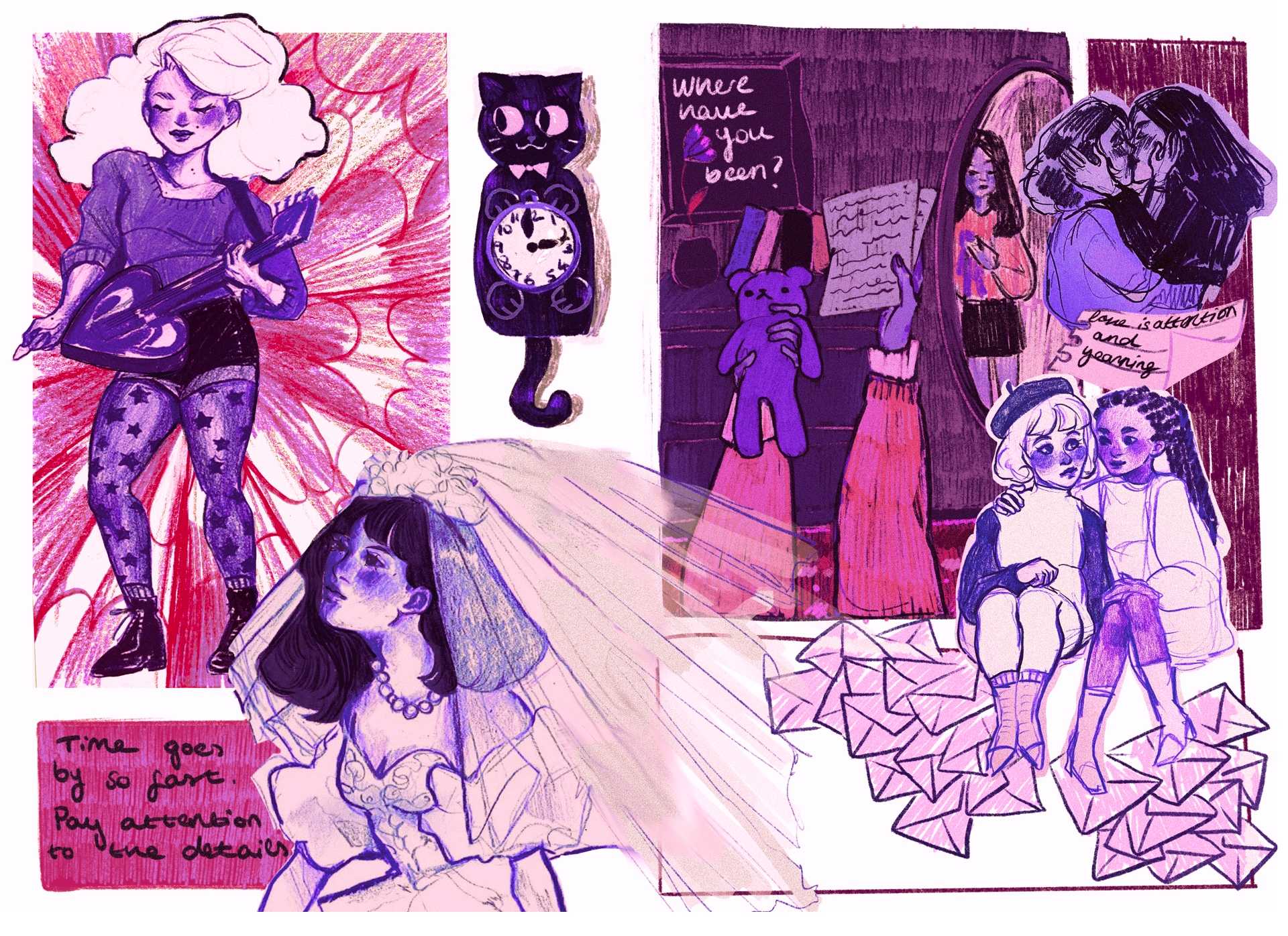 “A Love Letter to Nostalgia” a personal piece based on a theme.