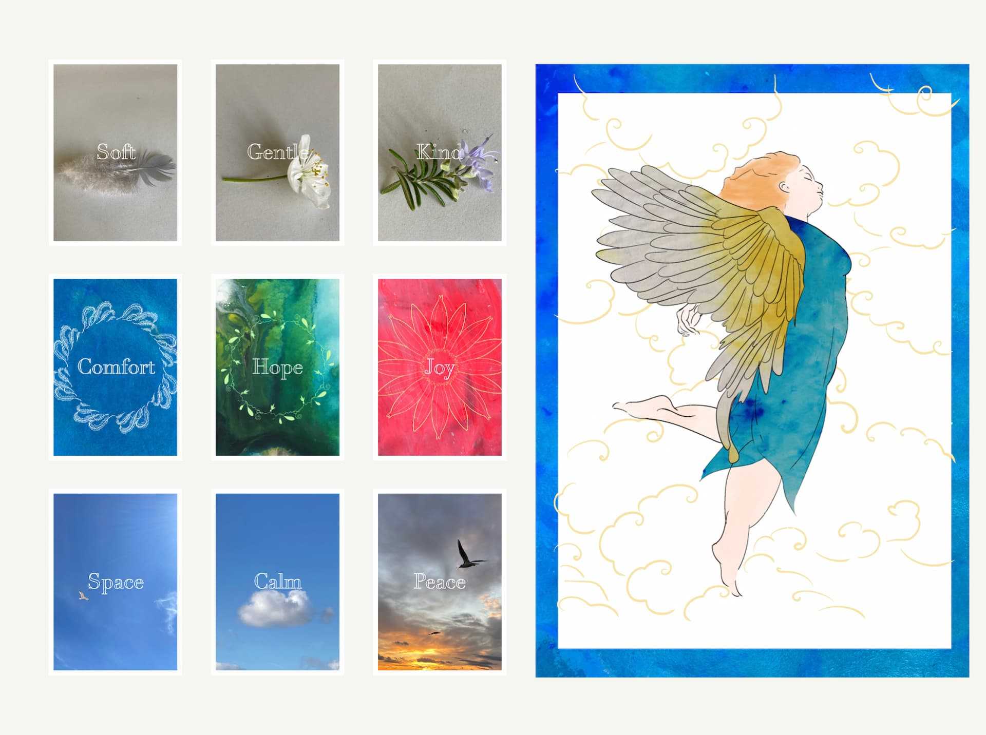 Inspirational Cards: The Comfort of Creativity