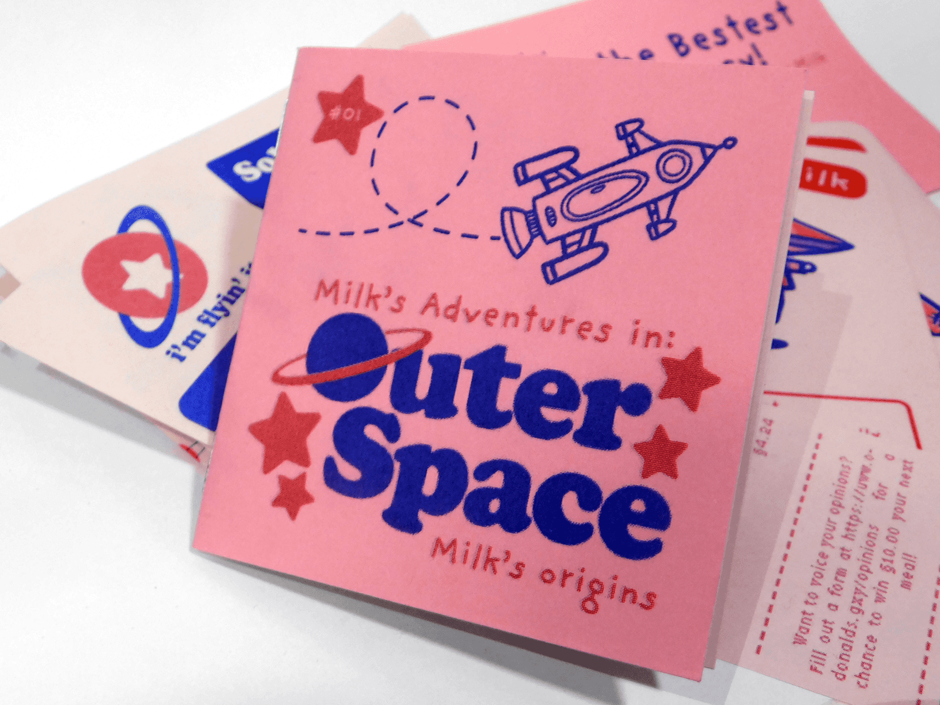 Milk's Adventures: In Space