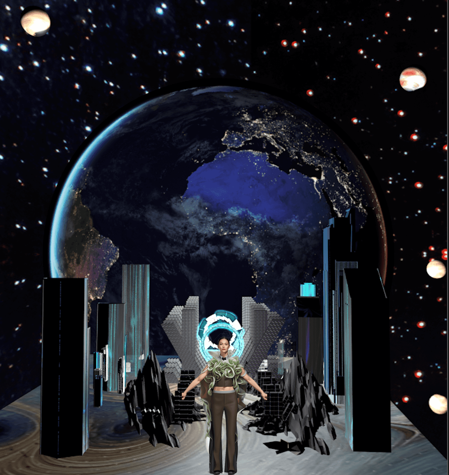 Digital: Garments CLO 3D, Digital Environment Cinema 4D