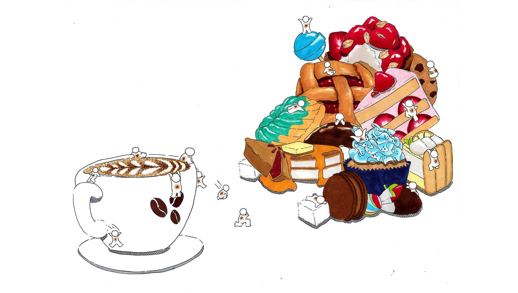 Drinking Coffee May Lead To Sweet Cravings