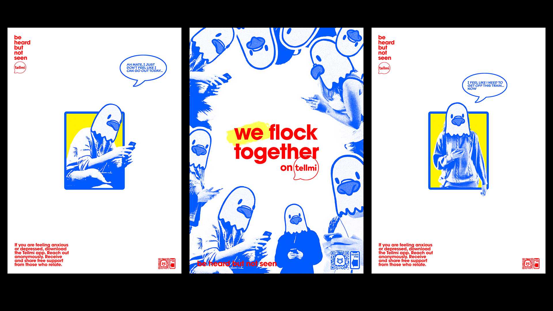 Benjamin Mckay teamed up with Charlie Wall Palmer to create a campaign for the Tellmi app. This is an anonymous platform where young people can share and relate. They were lucky to be able to pitch their final route to the company CEO at Dentsu.