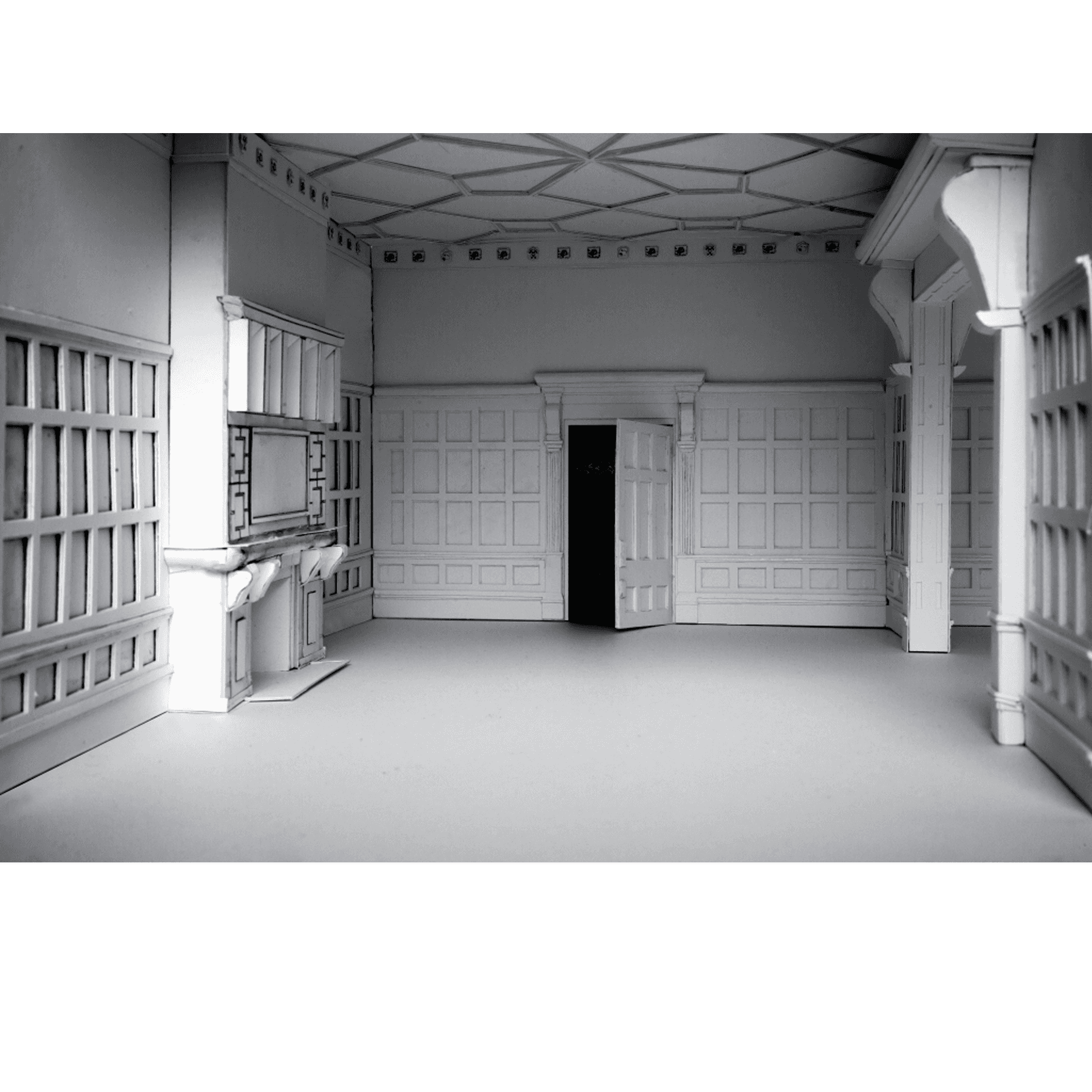 Interior Model View of Cutler's Hall