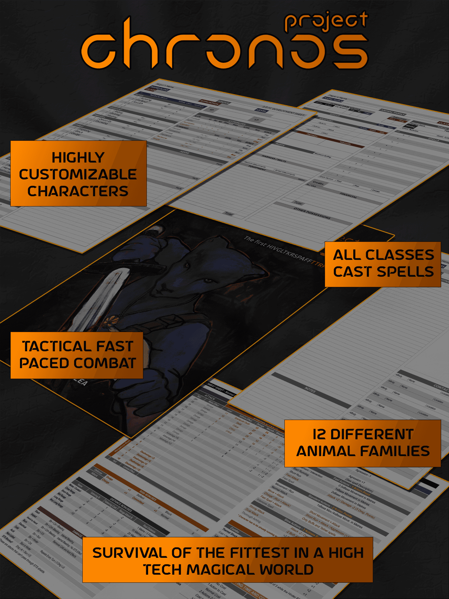 Final Major Project // Tabletop RPG // Project Chronos // 