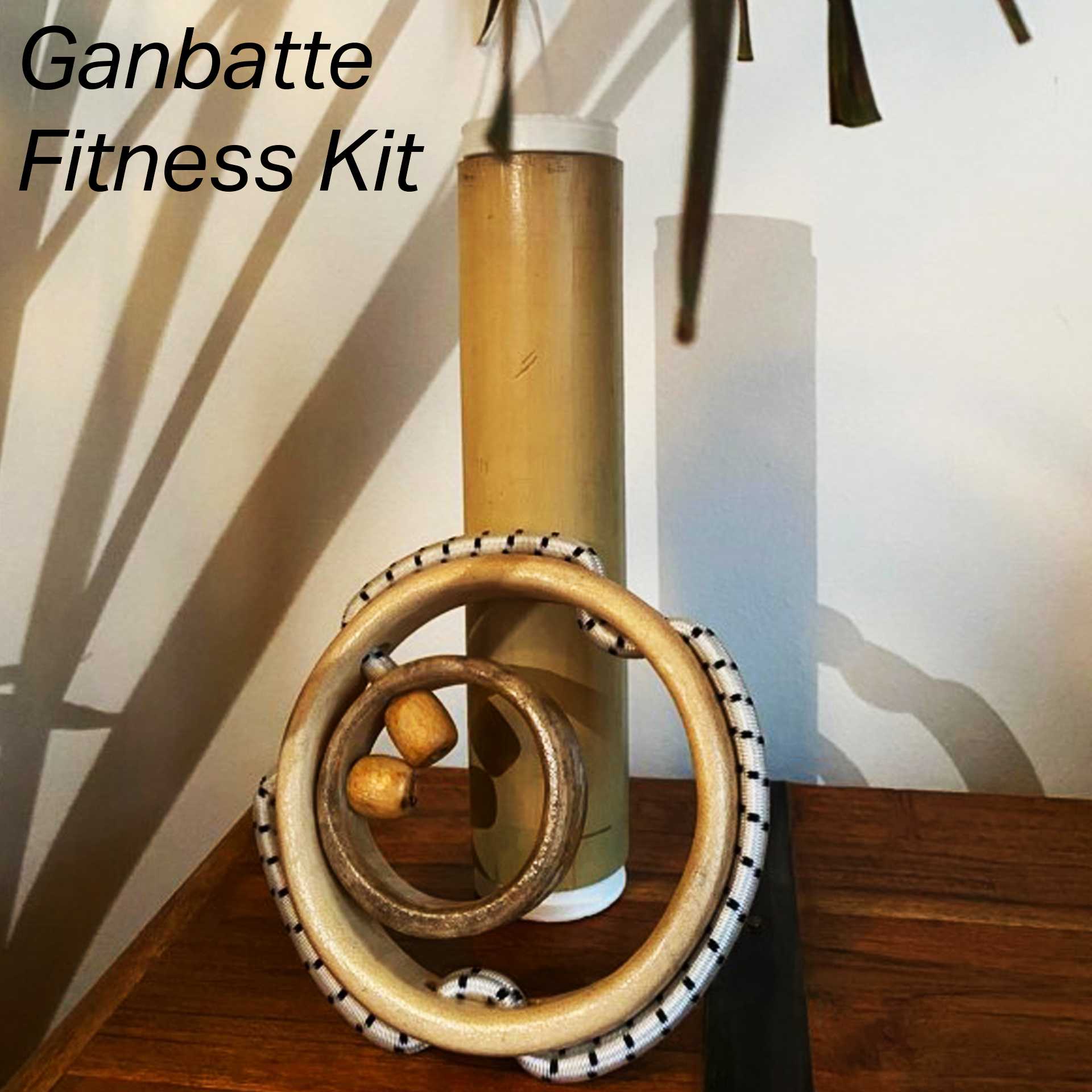 The Ganbatte Fitness Kit is a multi-functional and innovative product which encourages users to workout in their own living environments.