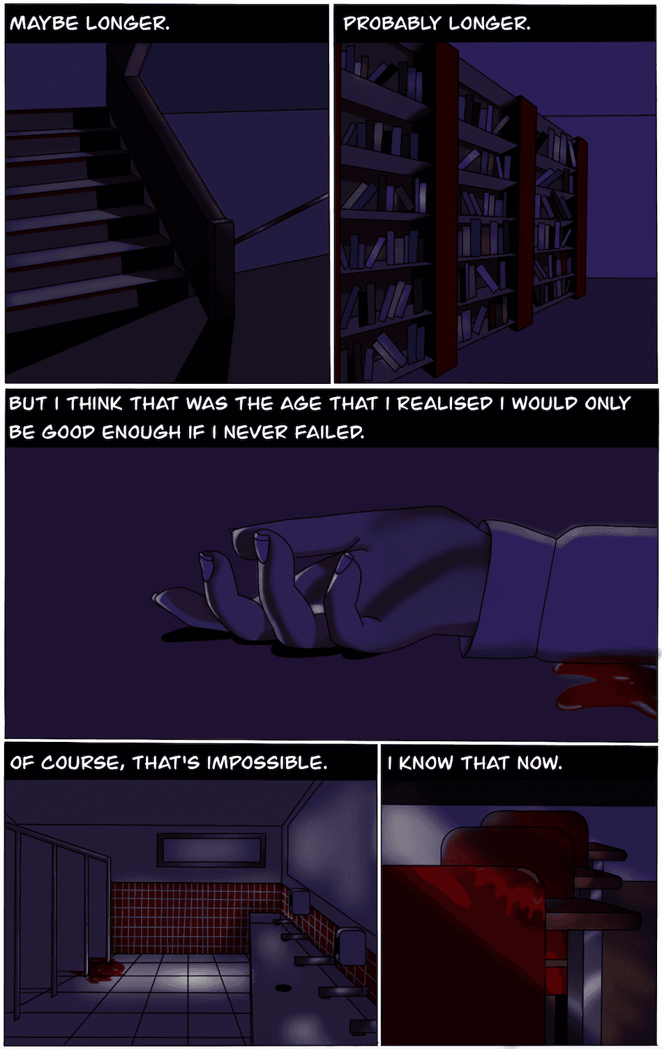 The Graduation Programme, Page 2 [tw// blood]