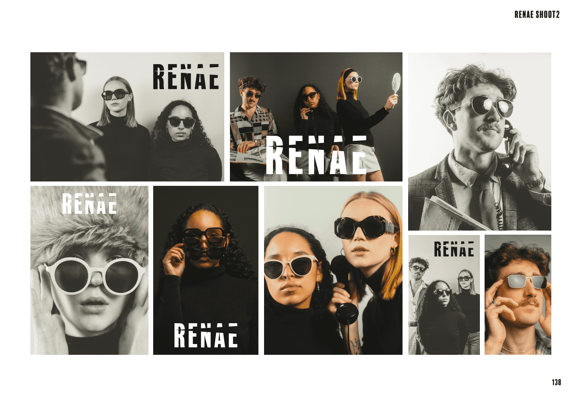 The second RENAE photo shoot out of 3, representing the filmic and nostalgic aesthetic of the brand. Creatively directed by Beth Crowley, shot and edited by DFP student Gio Musumeci. 