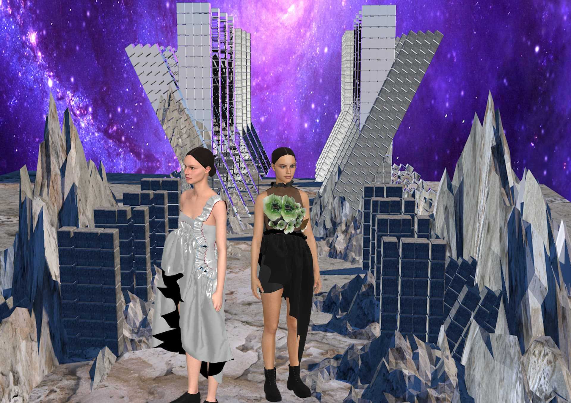 Digital: Garments CLO 3D, Digital Environment Cinema 4D