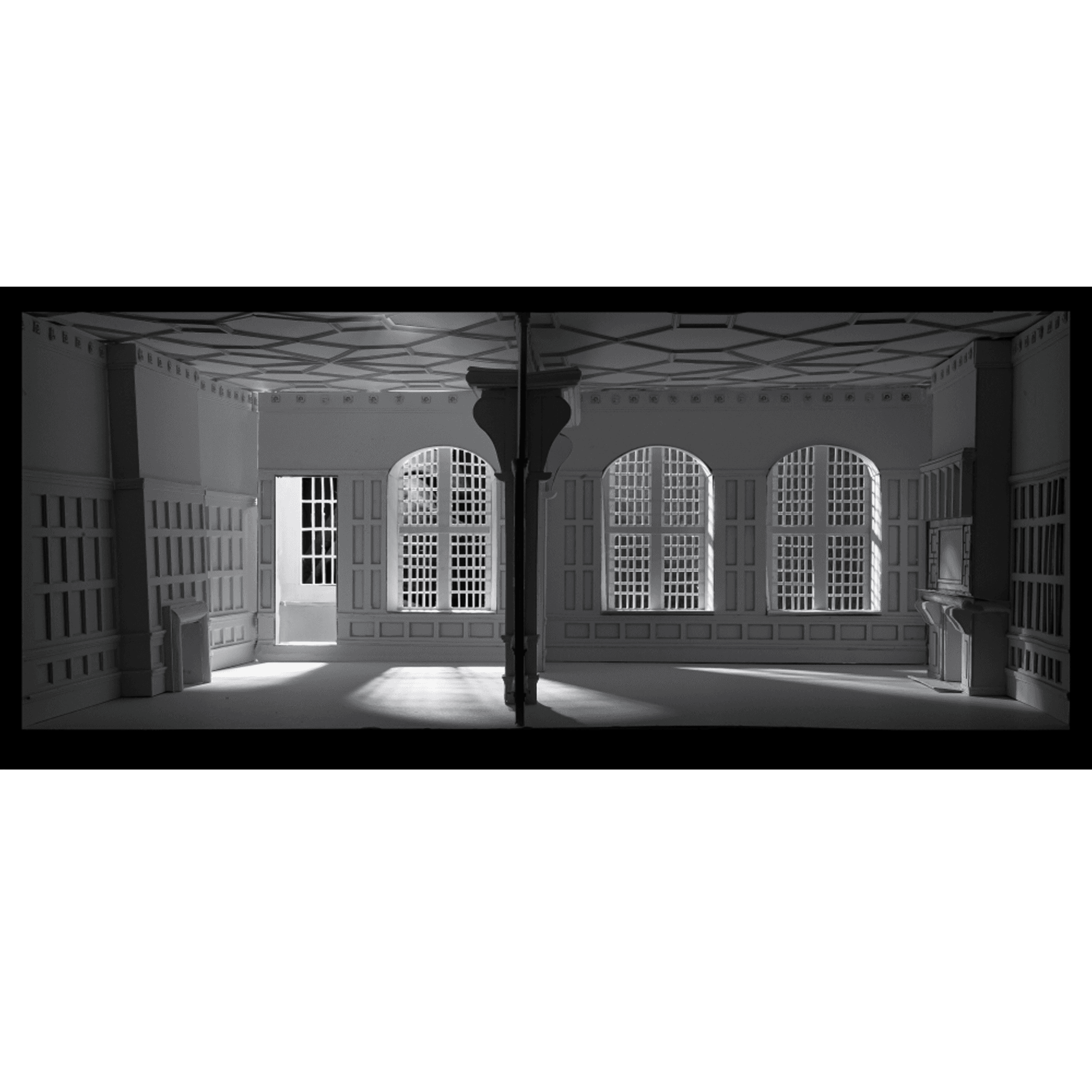 Interior Model View of Cutler's Hall