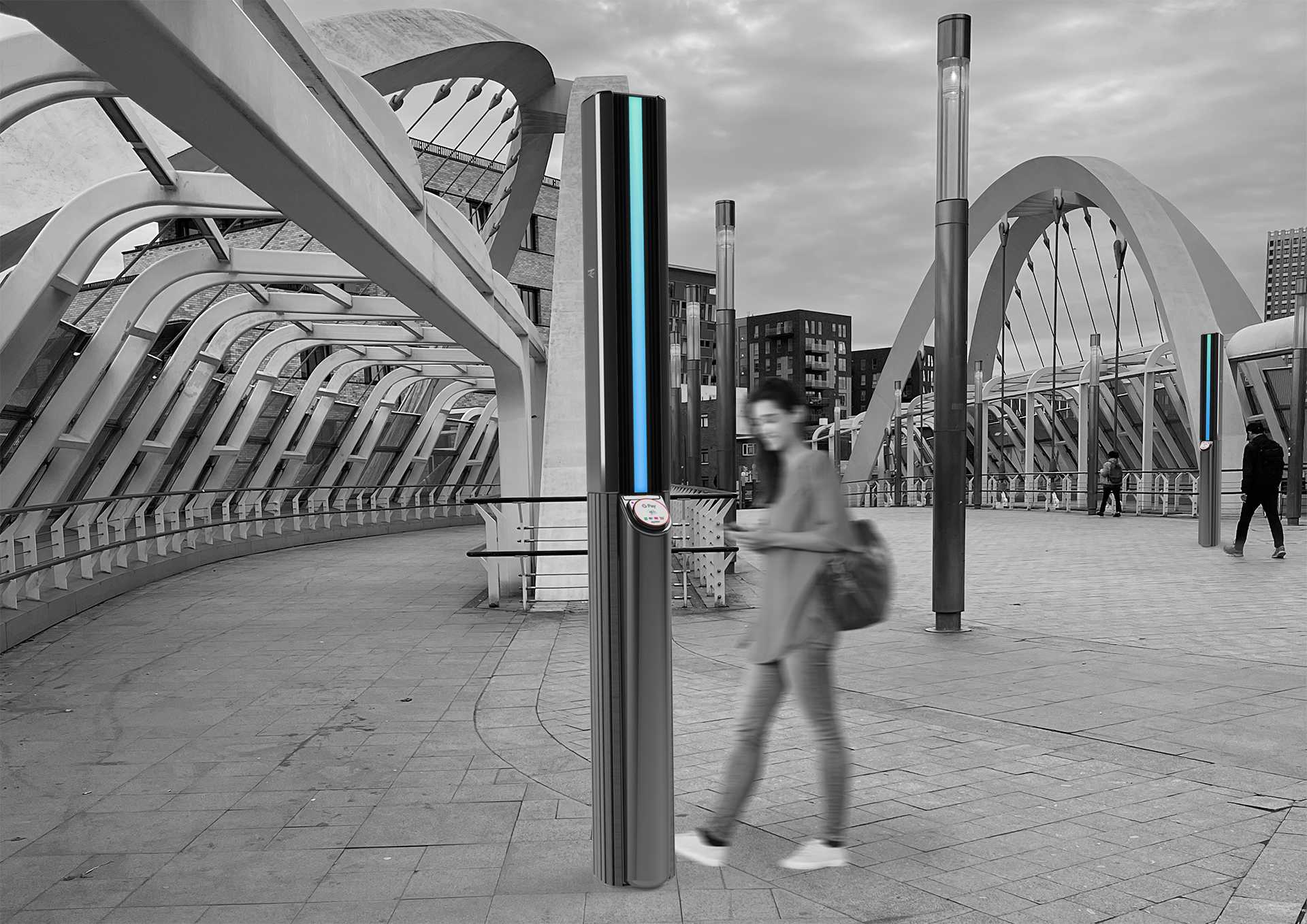 VISTA is a design solution which encourages people to use the train more for shorter suburban journeys by tracking the amount of carbon emissions saved as a person carries out a journey compared to a car. The concept aims to promote cleaner cities for the future.
